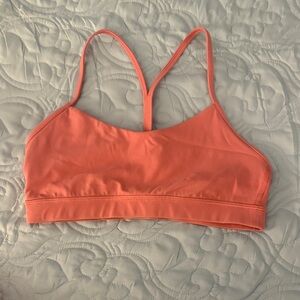 Lululemon Athletica Vibrant Coral Sports Bra